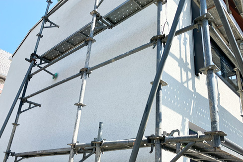 モデルハウス　外壁　ジョリパット